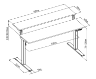 Spacetronik Moris 133WO 140x70 - 1310254 - zdjęcie 3